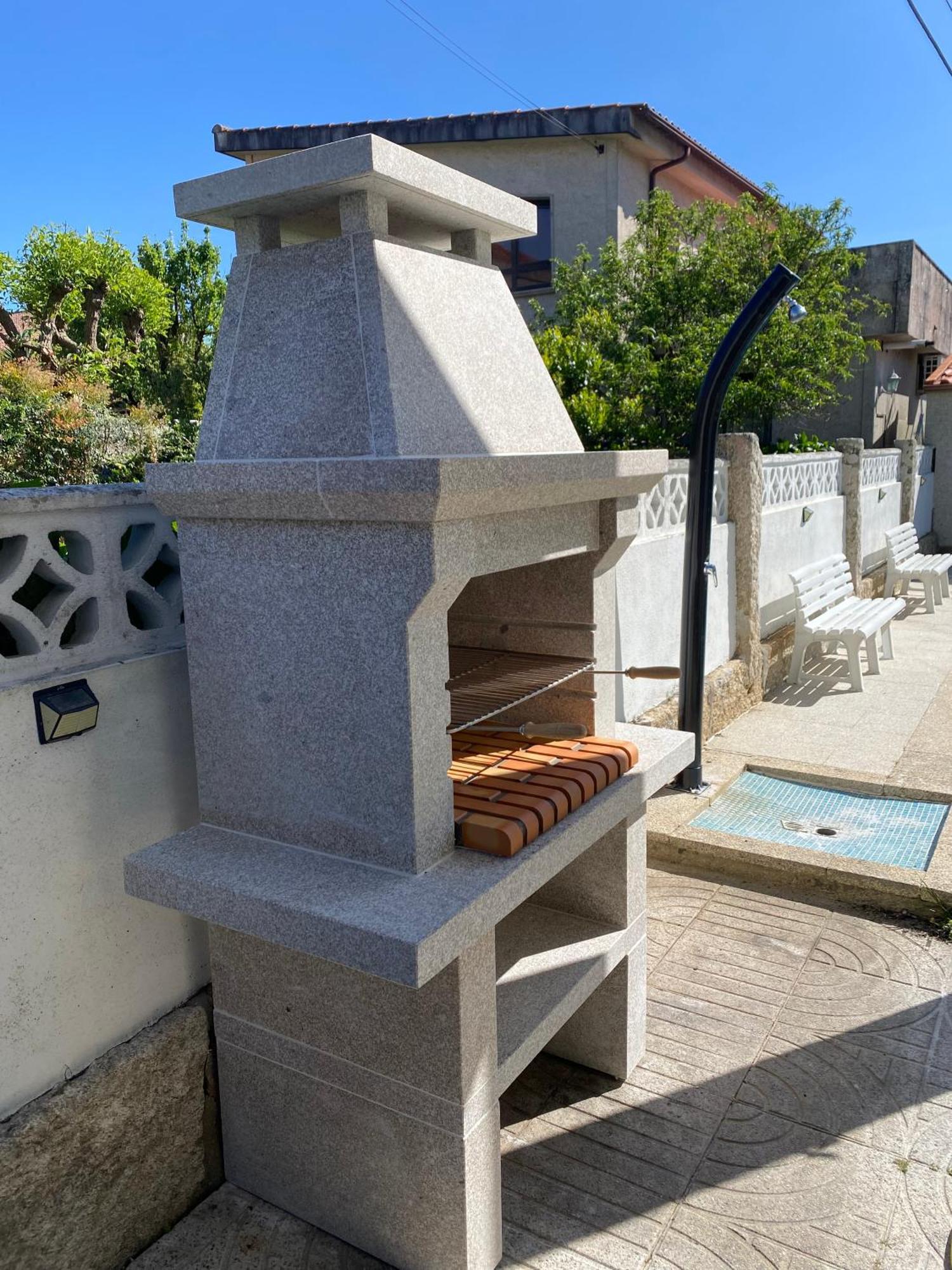Casa Con Piscina Cerca De La Playa Villa Baiona Bagian luar foto